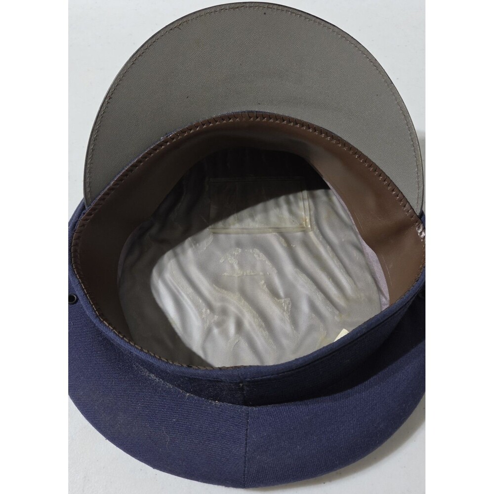 Bernard US Air Force Blue Service Dress Hat Cap Eagle Badge Made in USA 6 7/8 - Picture 5 of 6